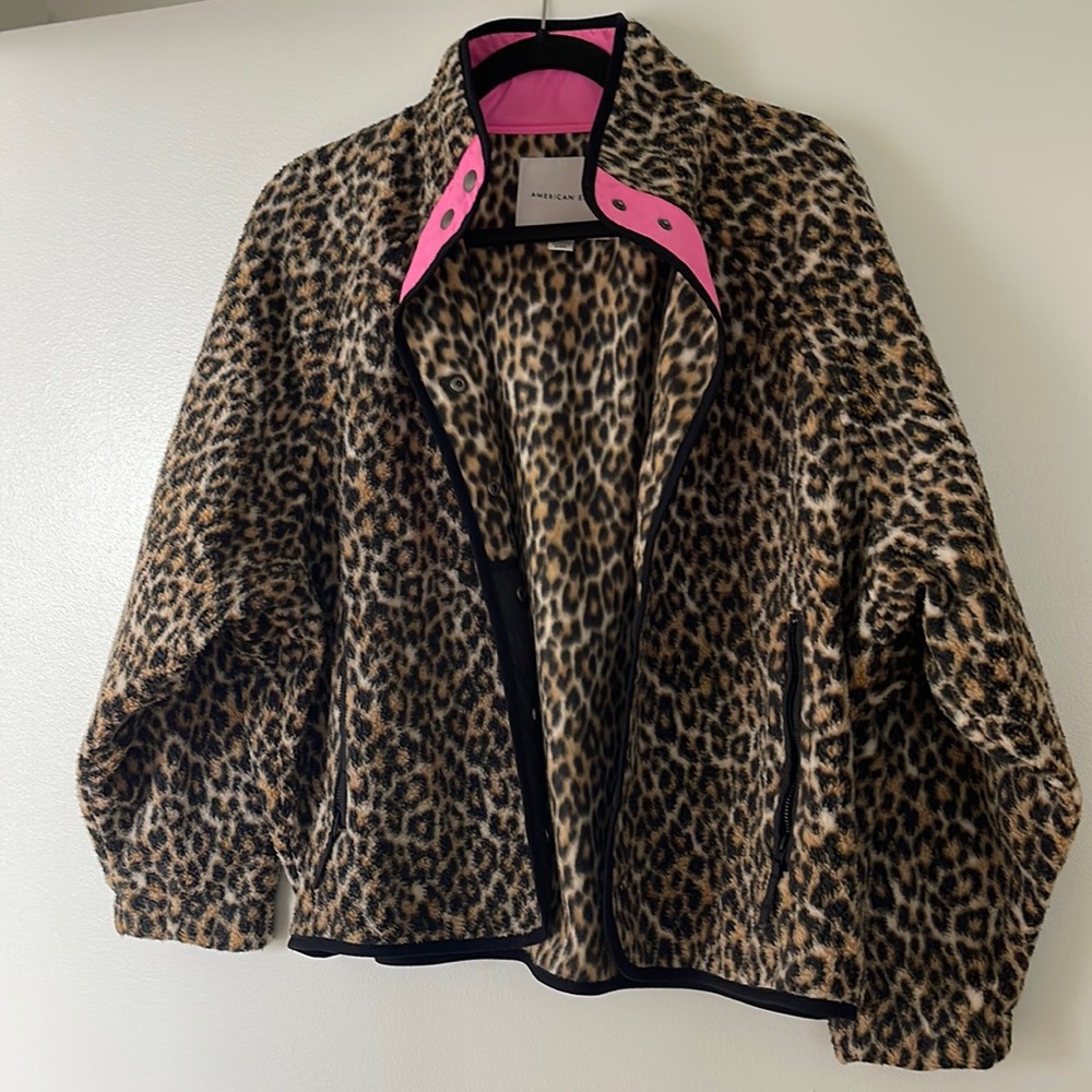 Cheetah jacket American Eagle